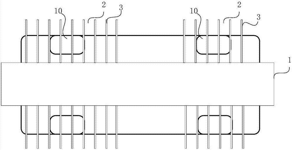 Vehicle parking platform device