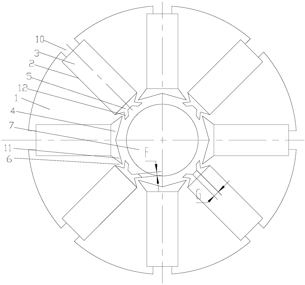 Motor rotor and permanent magnet motor