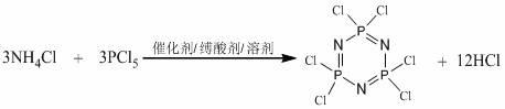 Monoacyl ferrocene Schiff base aminocyclotriphosphazene and its synthesis method