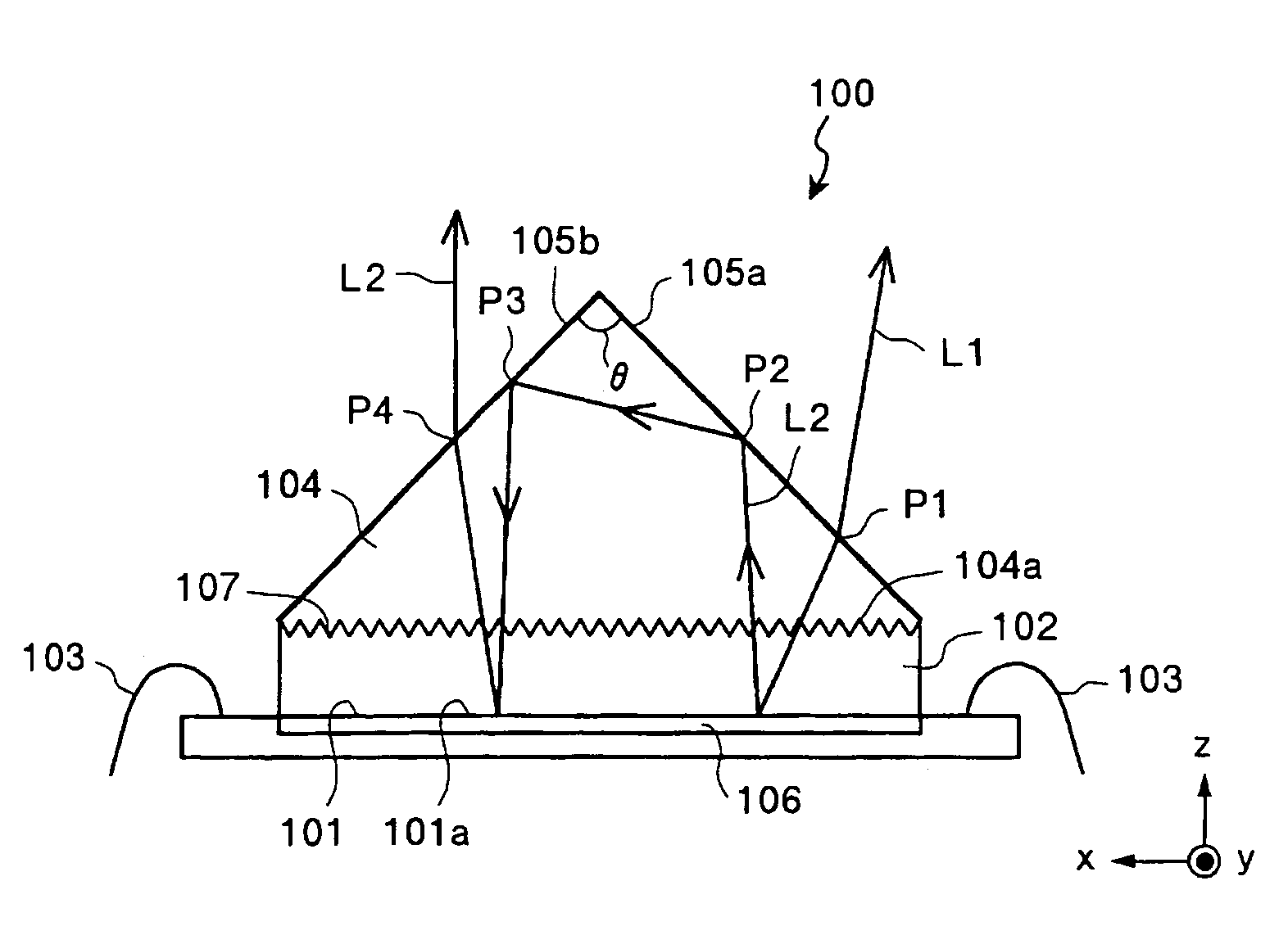 Light source unit and projector