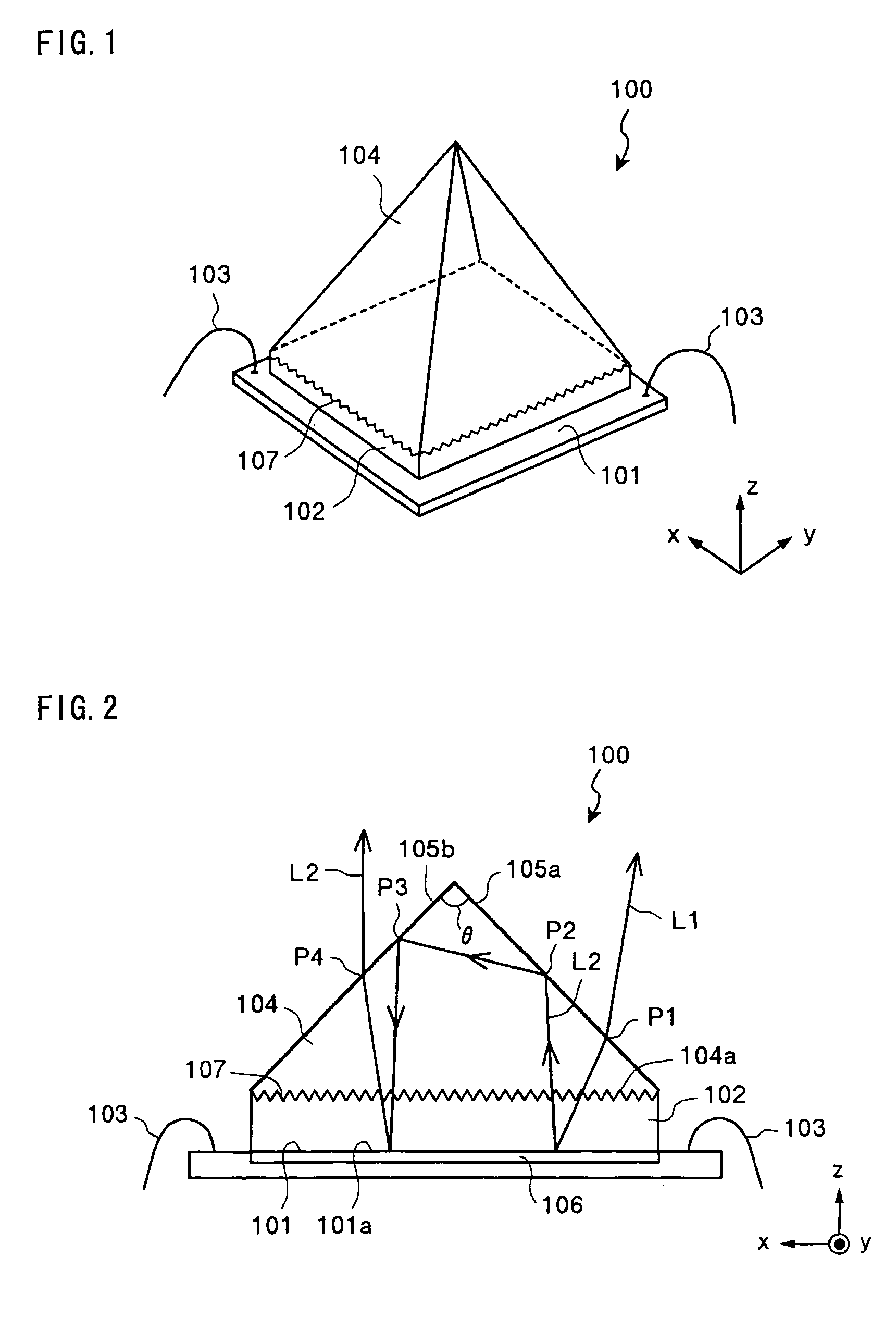 Light source unit and projector