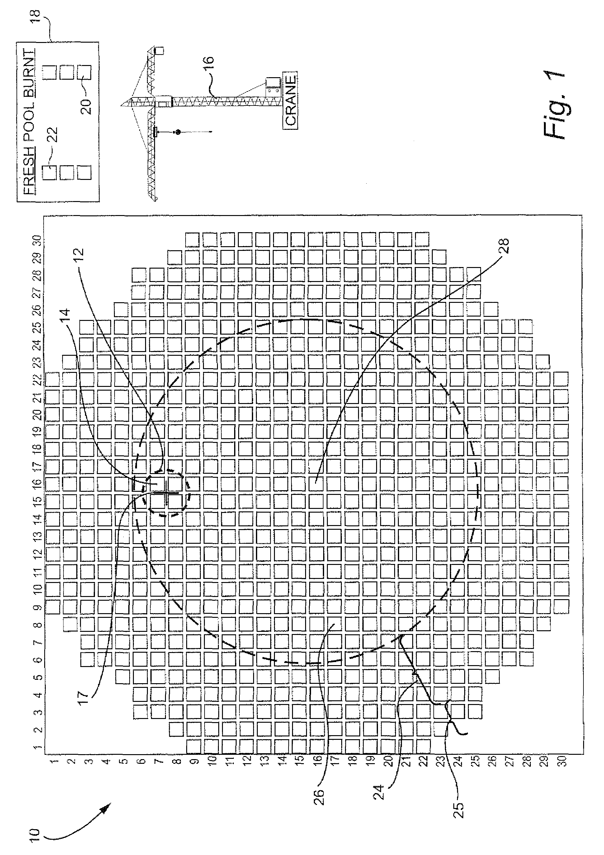 Single cycle and equilibrium fuel loading method and system to reduce cycle outage in a boiling water nuclear reactor