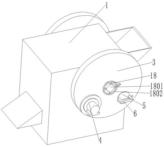 Garbage crushing device with adsorption function