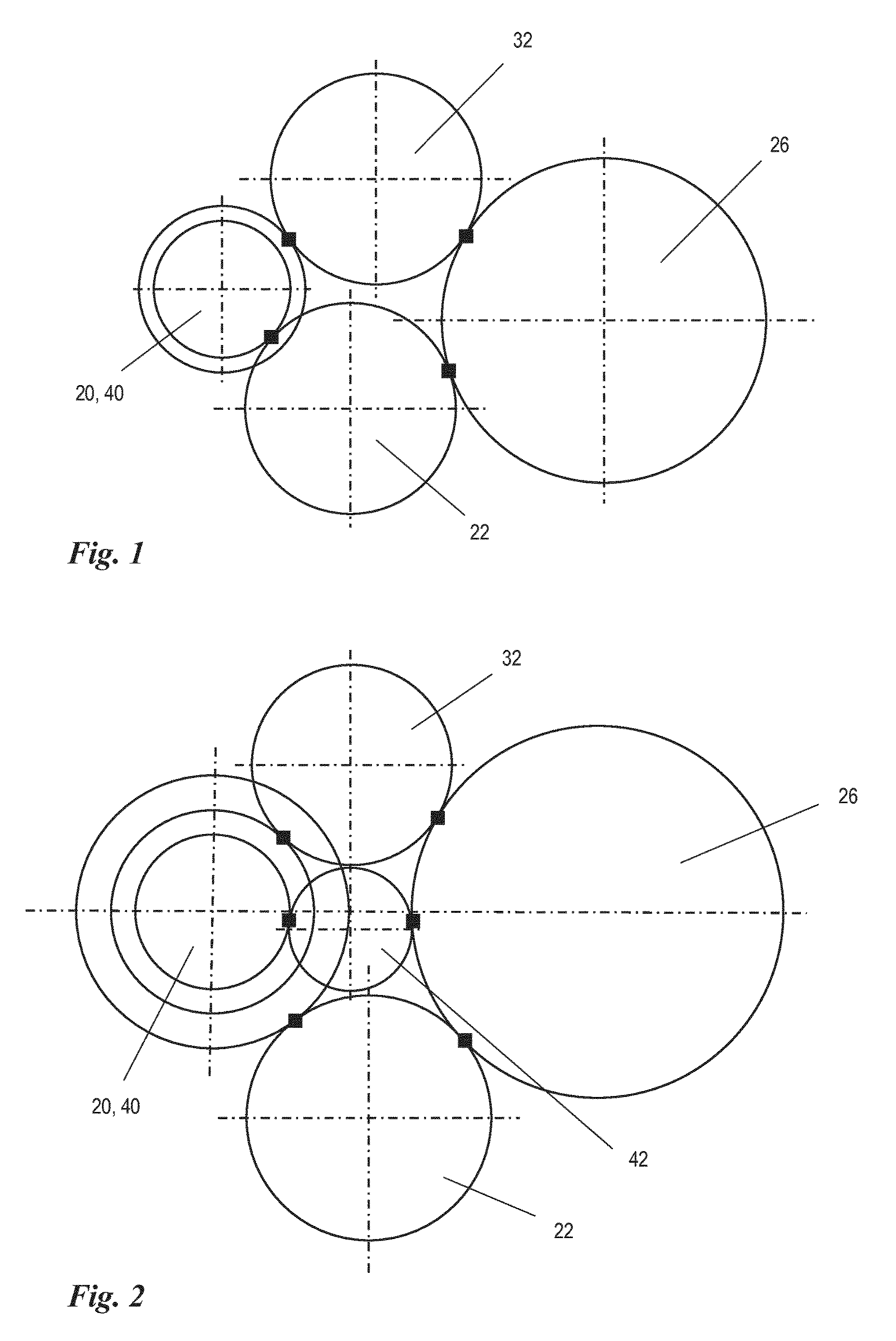 Hybrid powertrain for a motor vehicle, hybrid vehicle, and use thereof