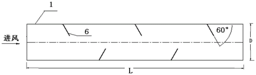 Air duct for concrete aggregate silo