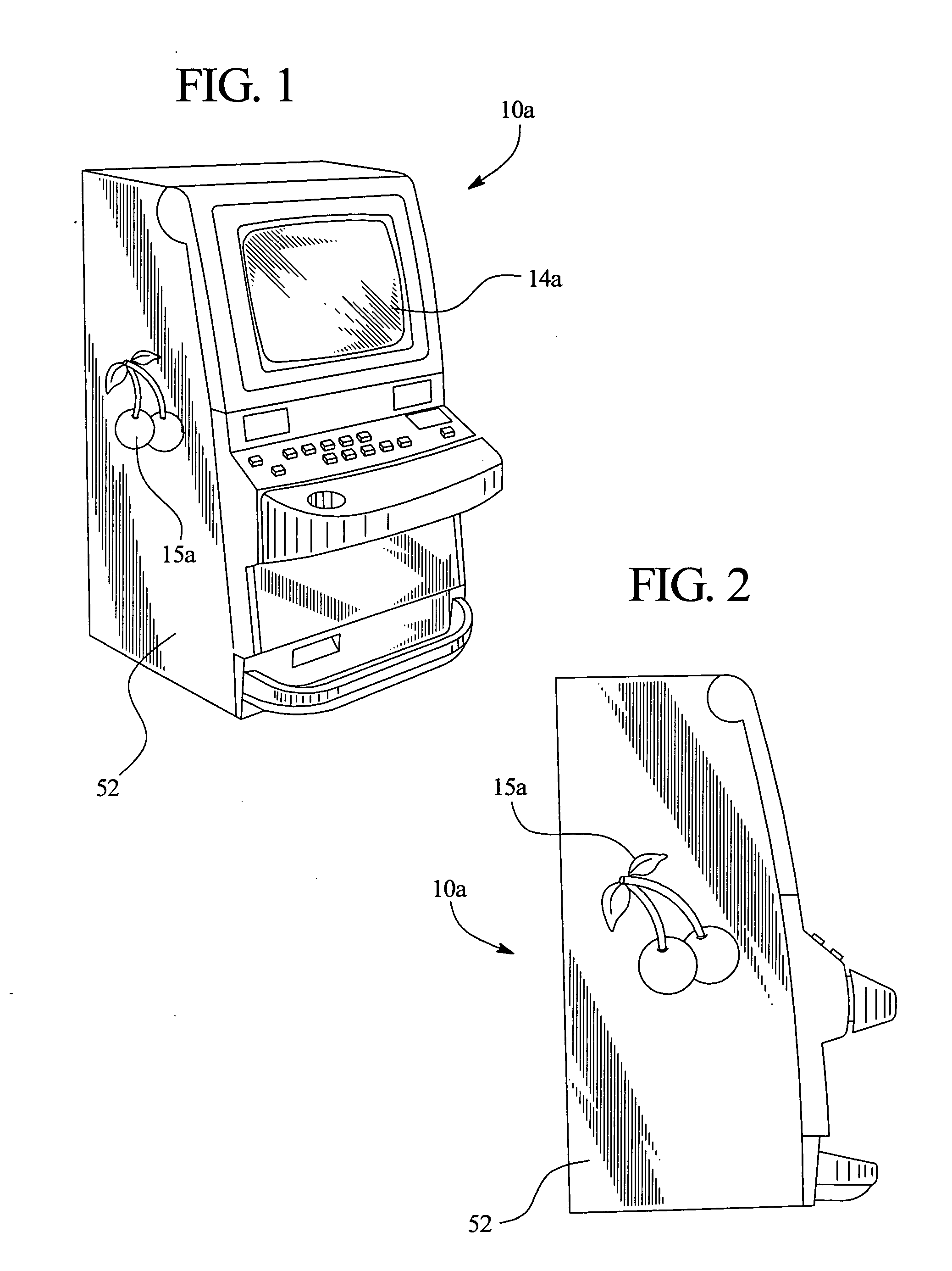 Method of assembling a gaming device including modular cabinets and replaceable laminate panels