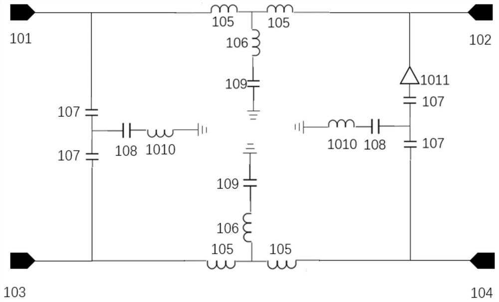 Non-reflection filter with equal ripple response