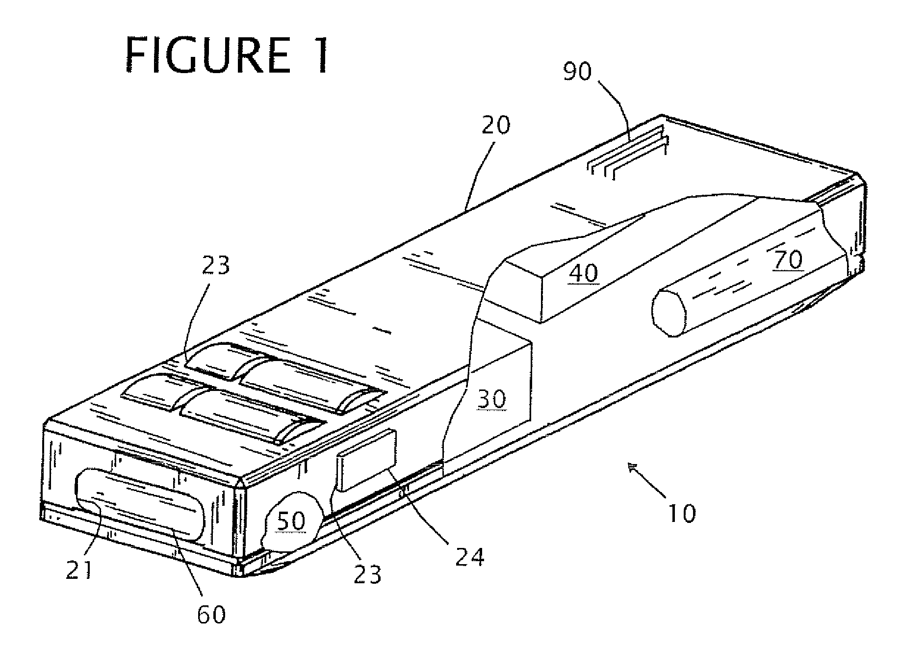 Target marker having quantum cascade laser for thermally marking a target