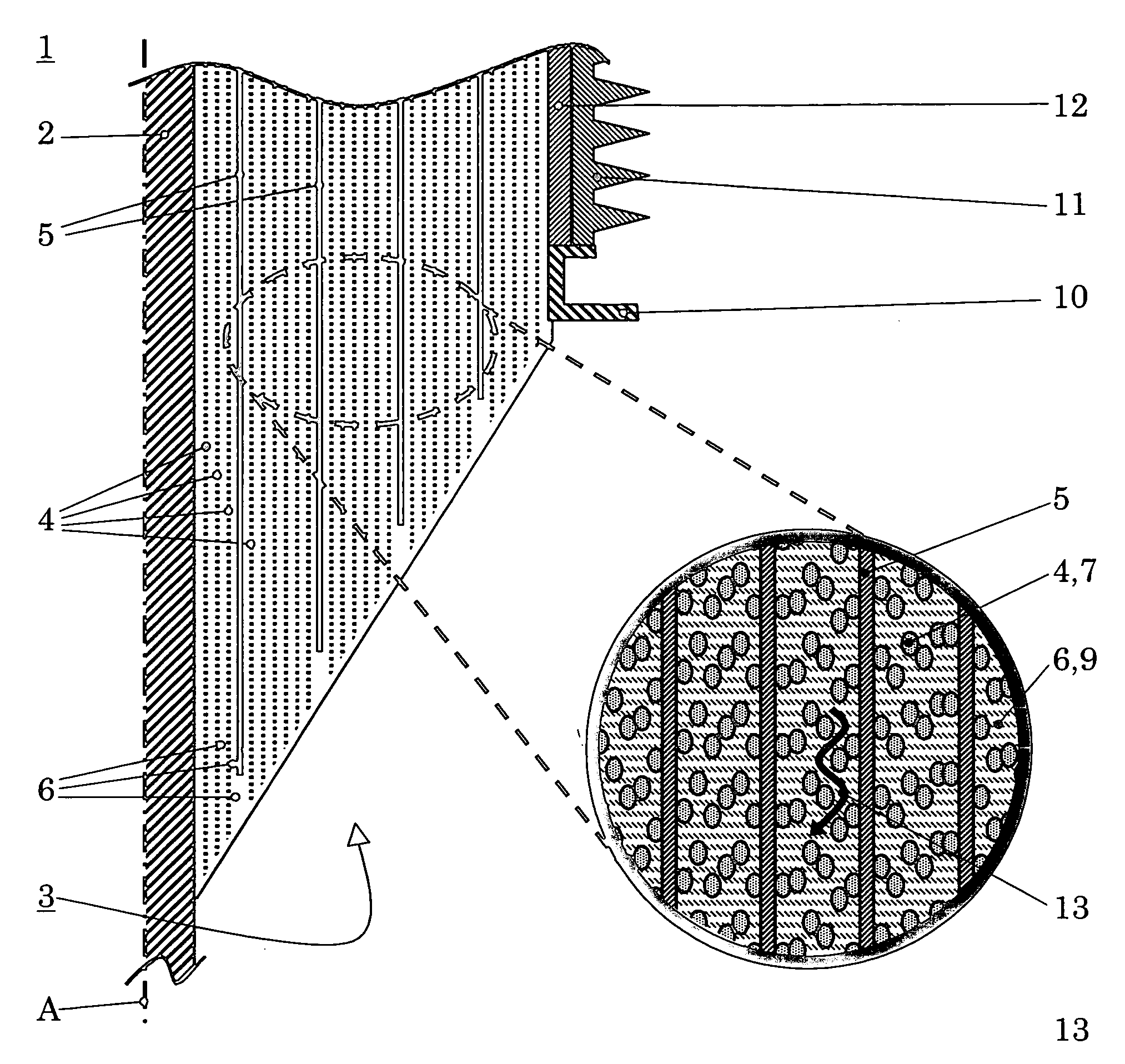 High-voltage bushing