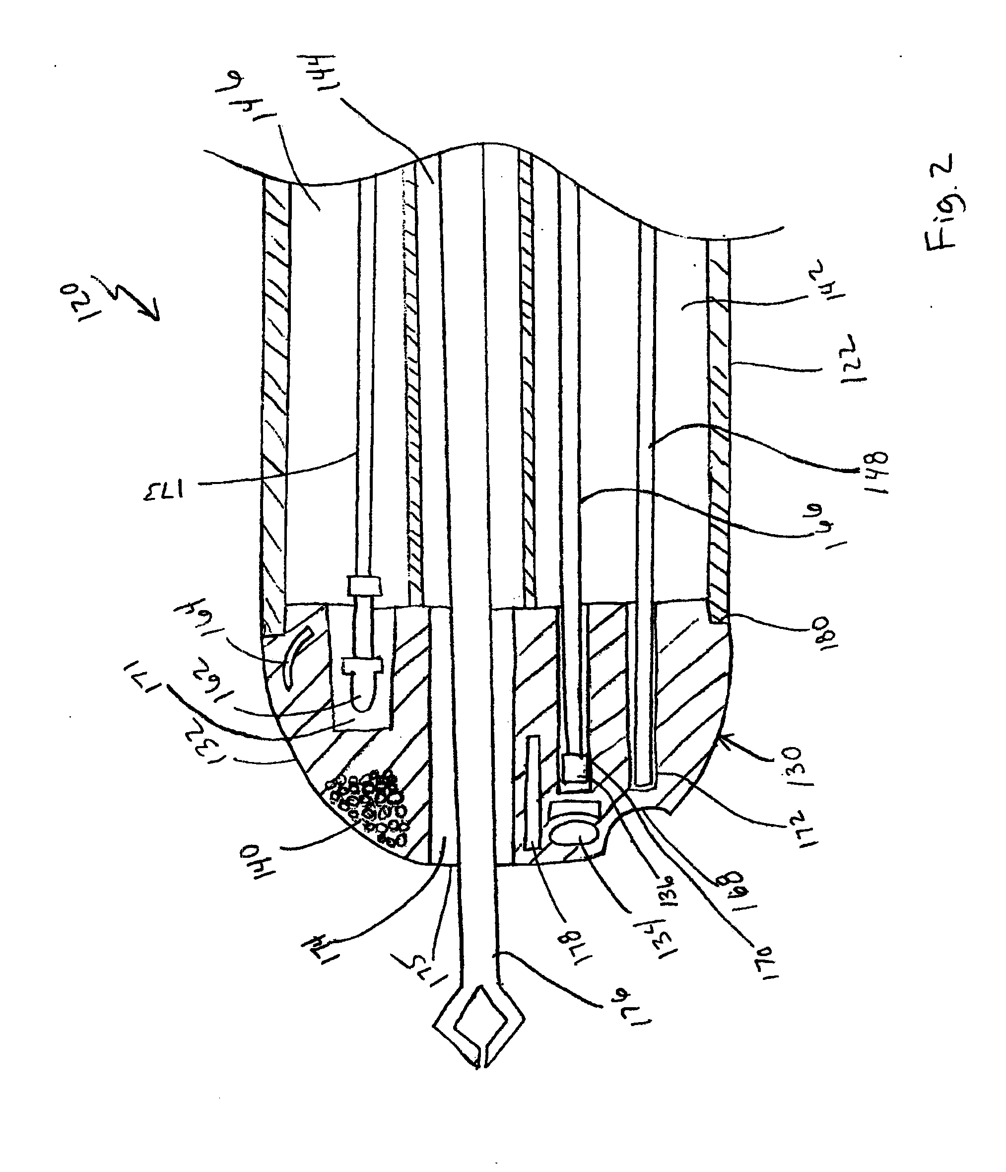 Endoscope with distal tip having encased optical components and display orientation capabilities