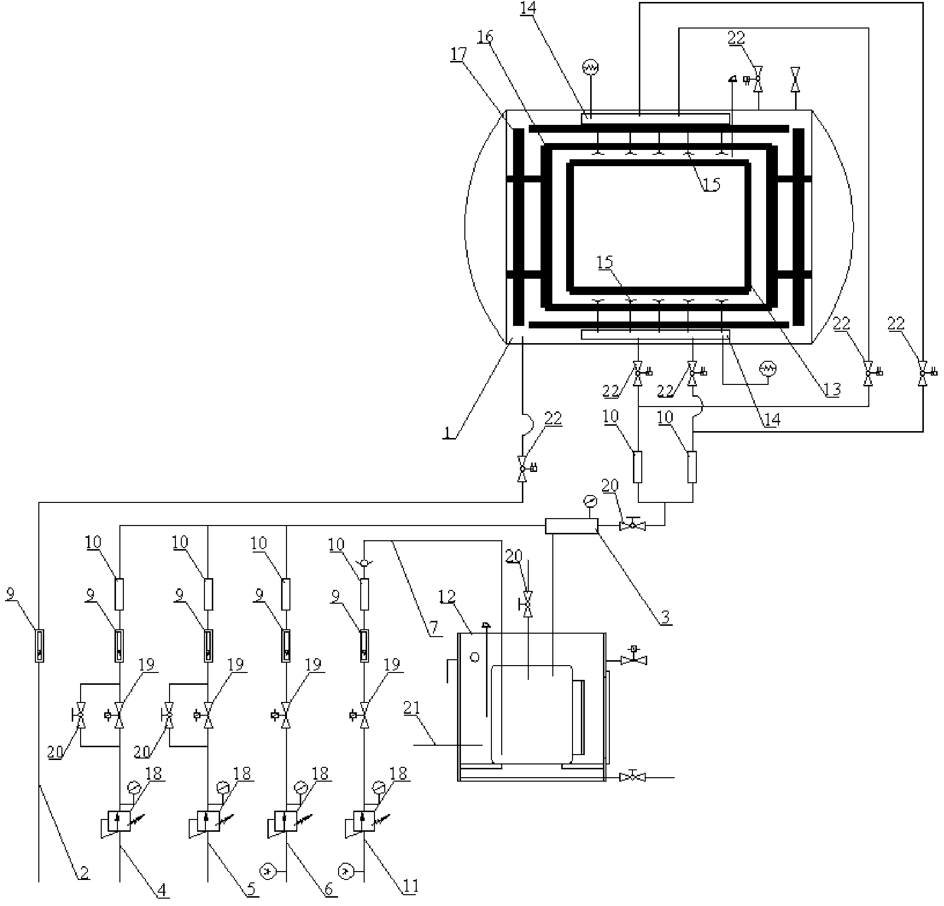 Chemical vapor deposition equipment and method for silicon carbide