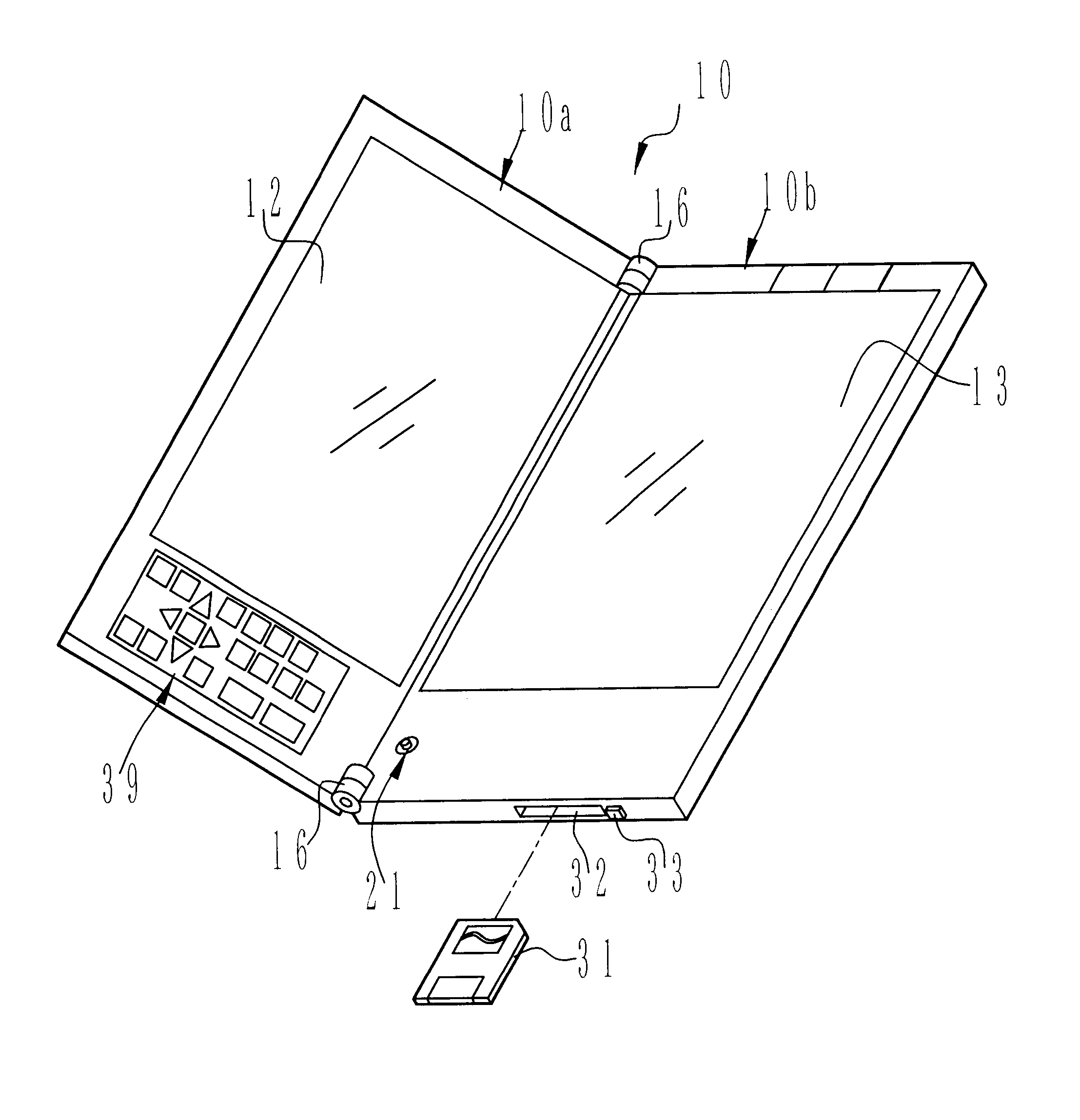 Electronic image display device and printing system therefor