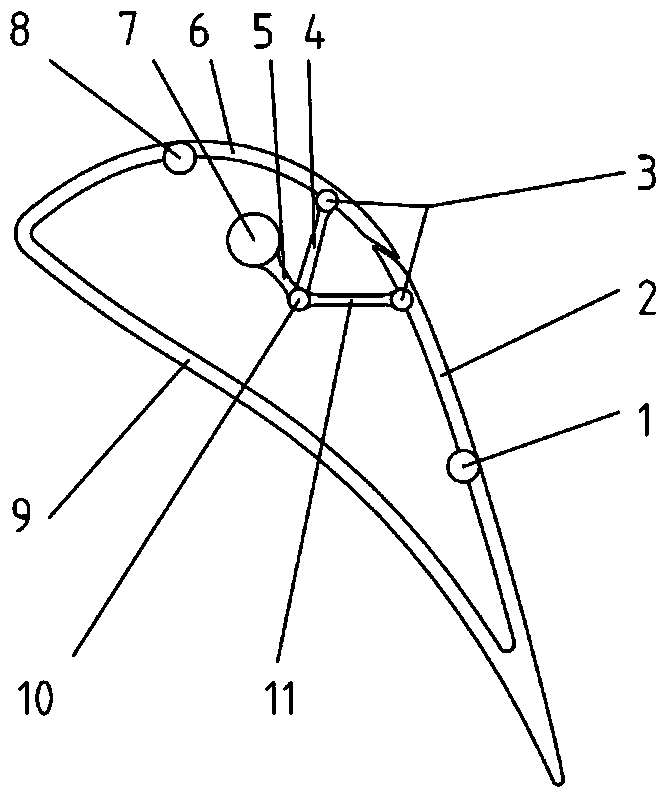 Turbine vanes, turbines and aero engines