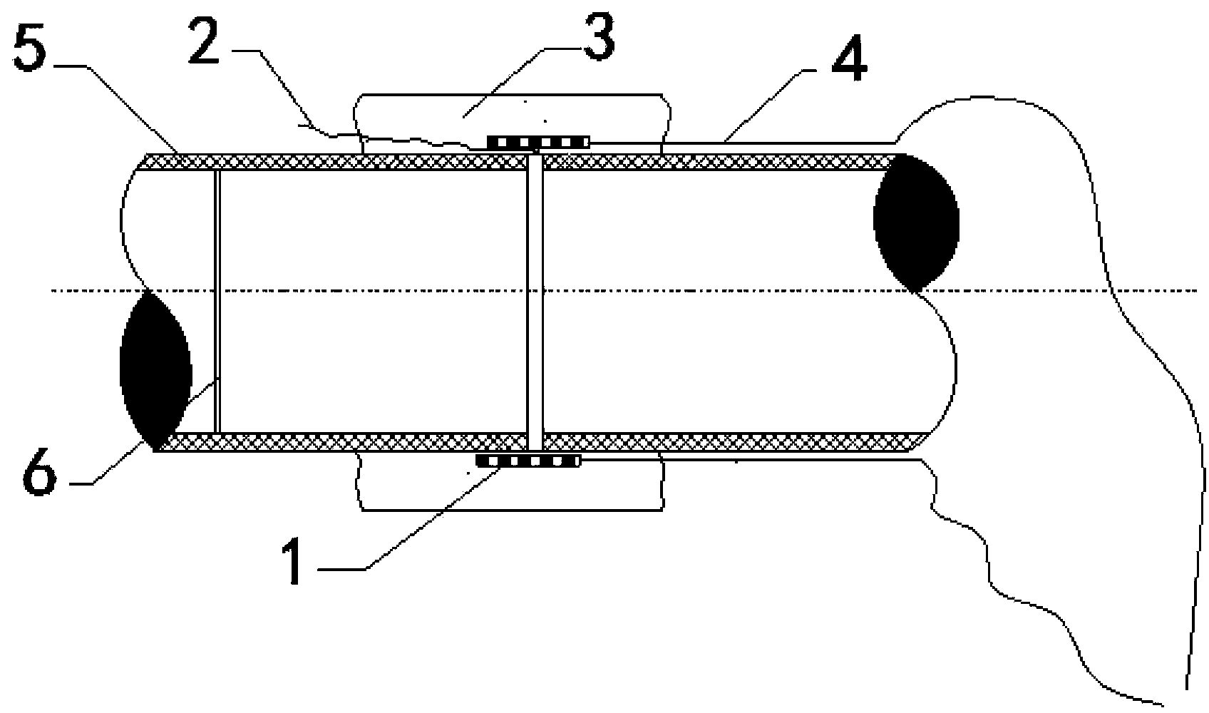 Anti-sulfur acid-resistant long conveying pipeline heat treatment process