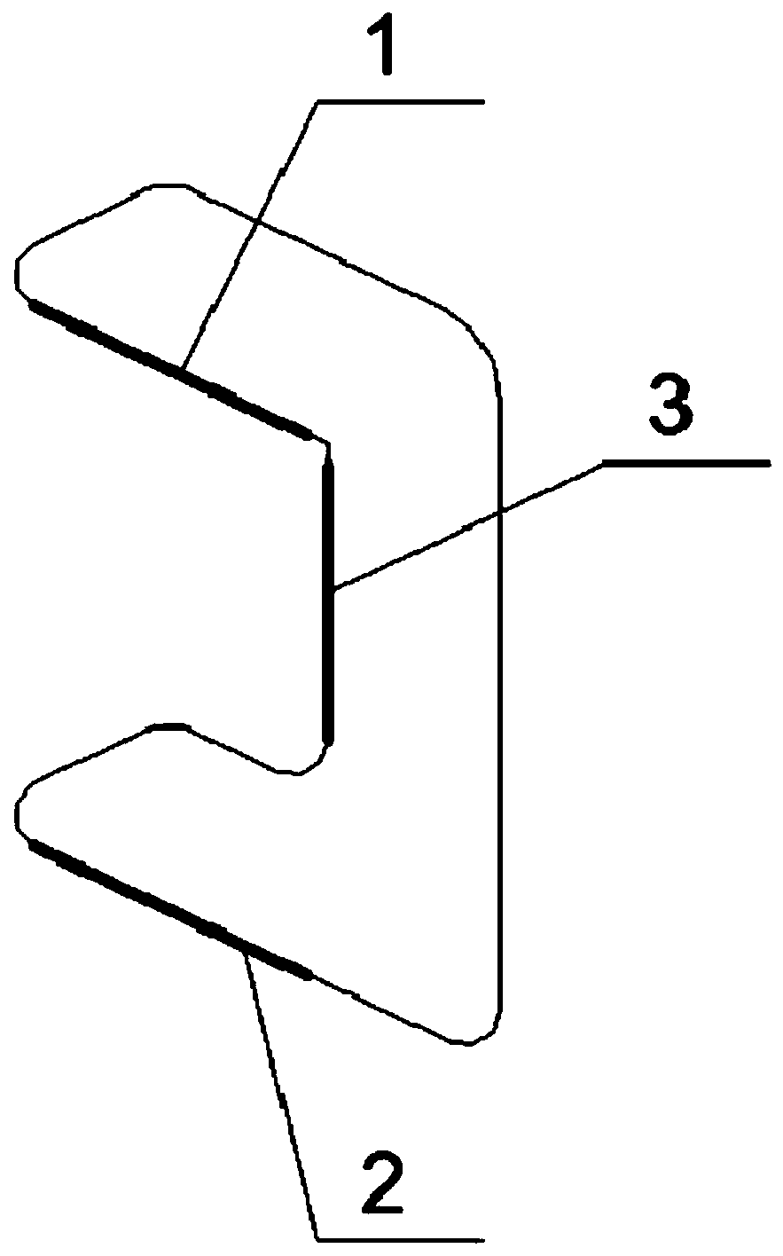 Tooth profile detection die, measurement method, evaluation standard and coping method