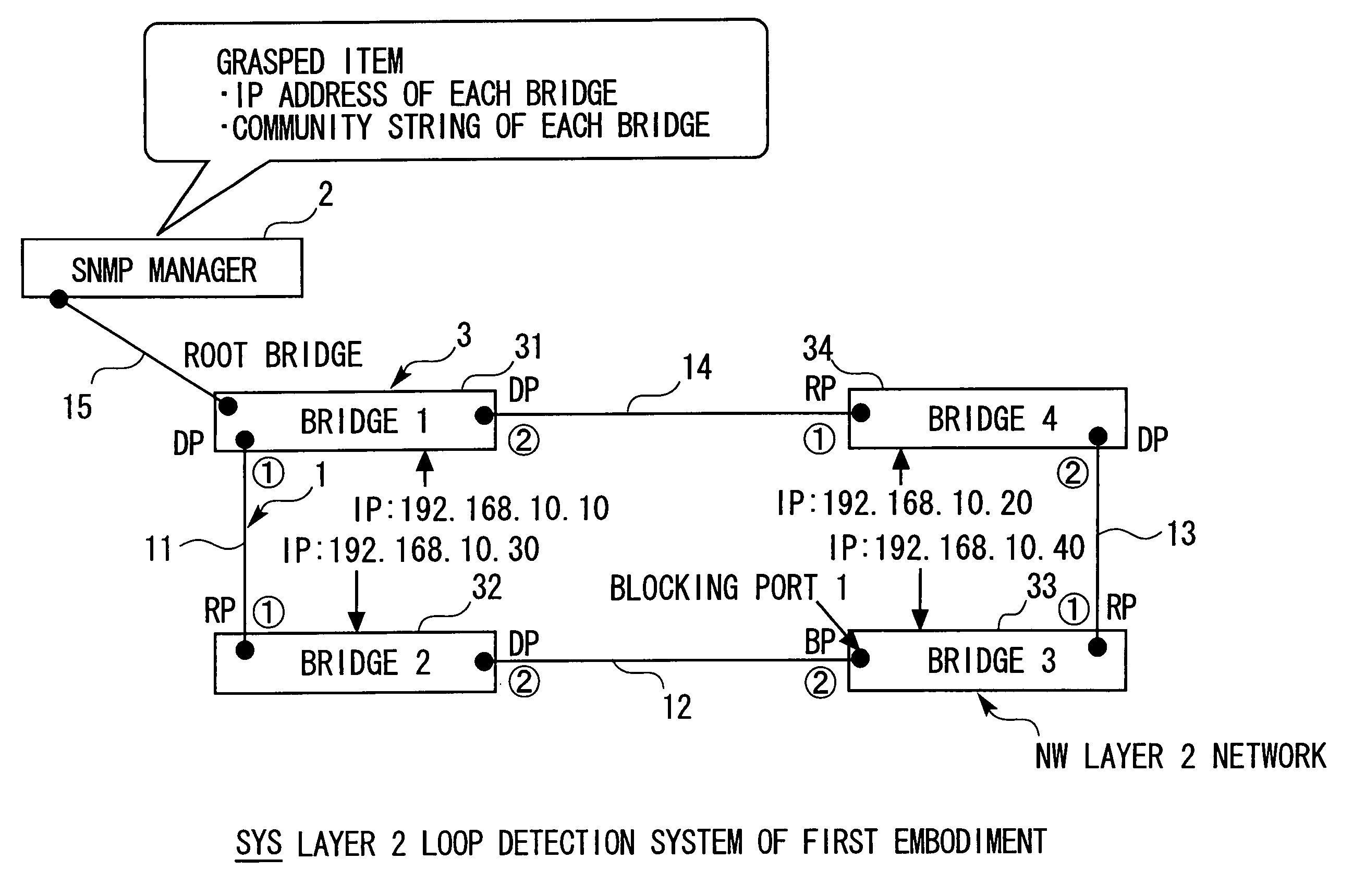 Layer 2 loop detection system