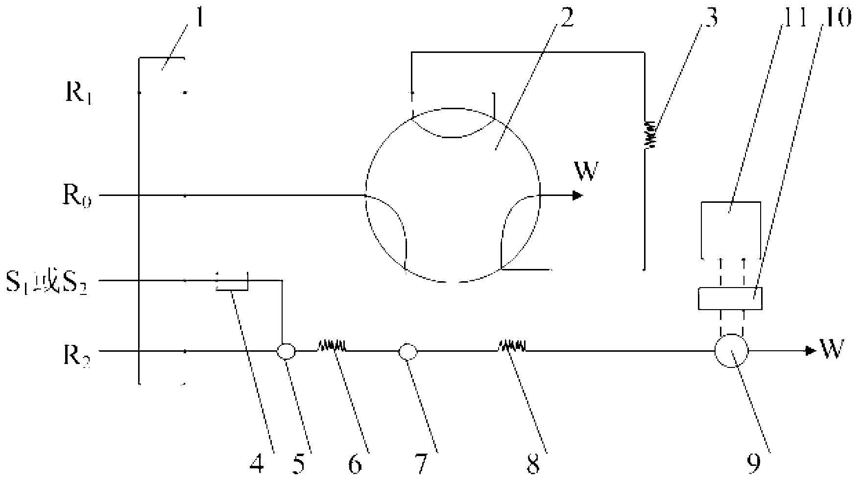 Automatic analysis method of formaldehyde in water sample