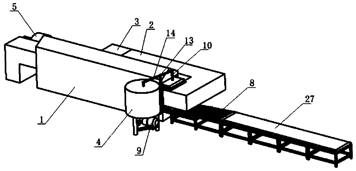 Rice noodle curing and loosening integrated equipment