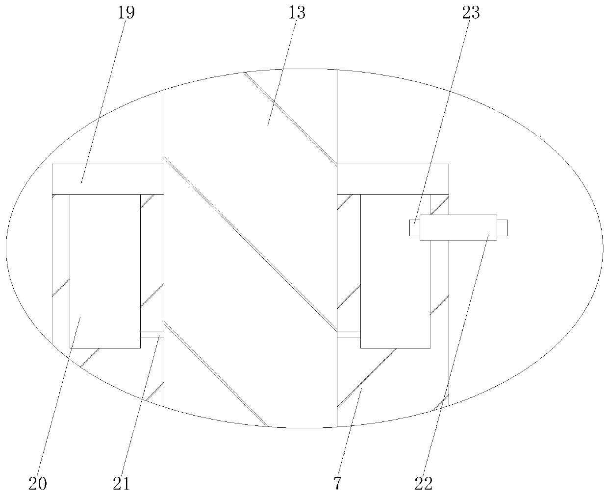 Valve rod retreating prevention device for high-pressure valve