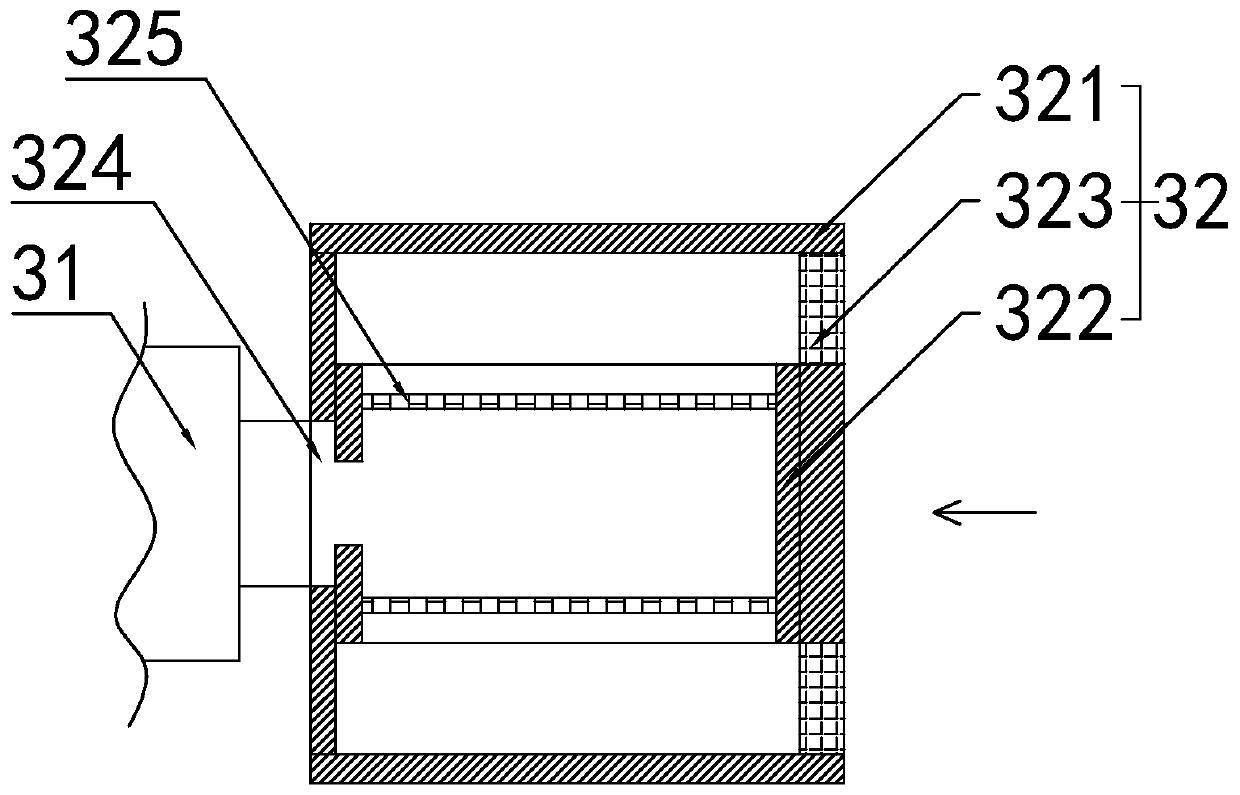 Heat circulation drying box and drying method thereof