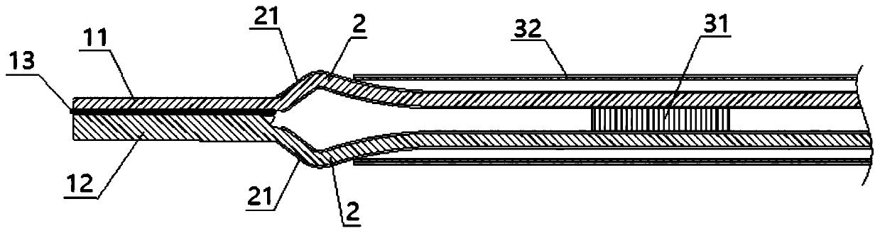 Electric coagulation and electric cutting pliers