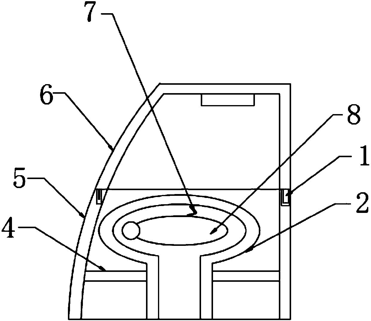 Teaching model based on antenatal diagnosis puncture technology and application method thereof