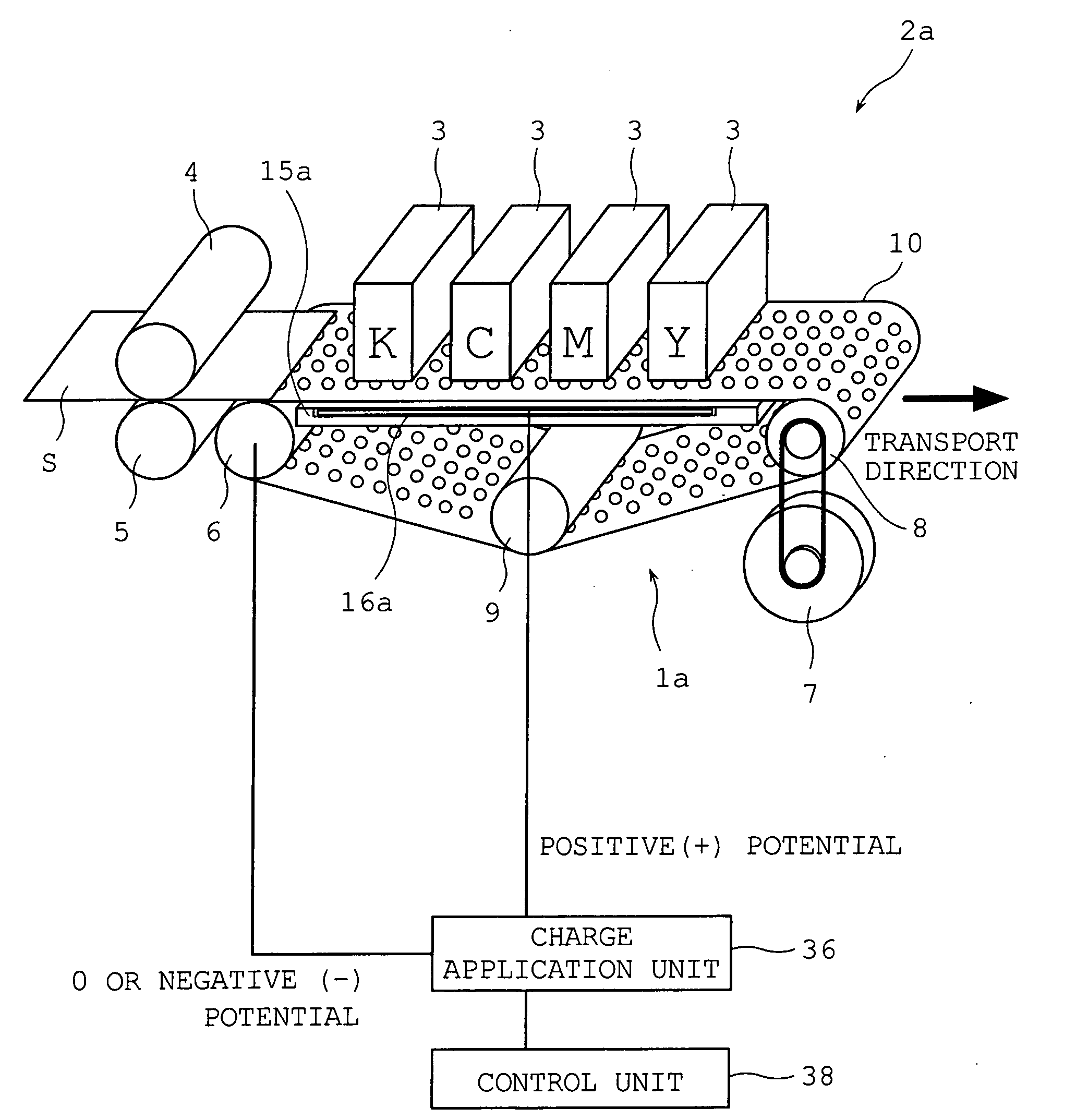 Sheet transporting device