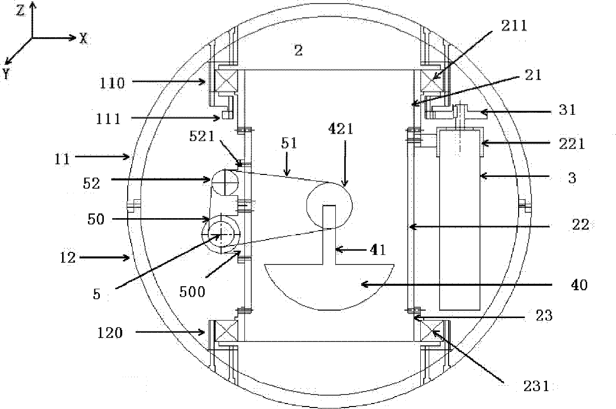 Ball-shaped robot used for detection