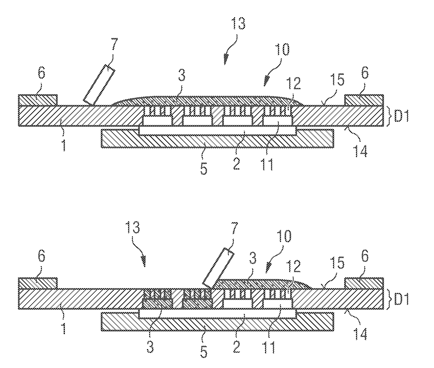 Method for producing a conversion lamina and conversion lamina