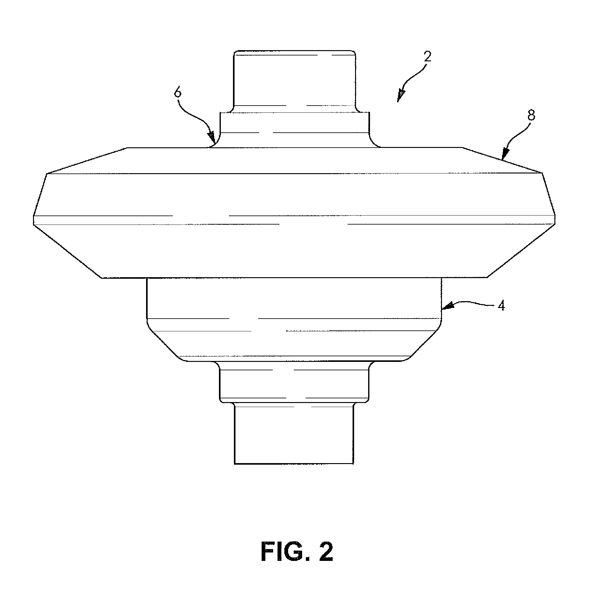 Flow-formed differential case assembly