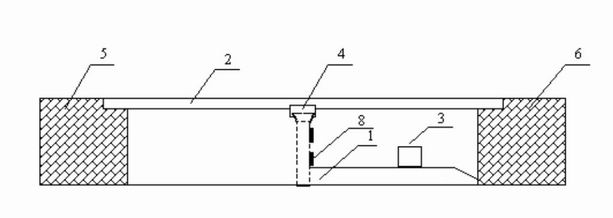 Demolishing method for widened overpass of highway