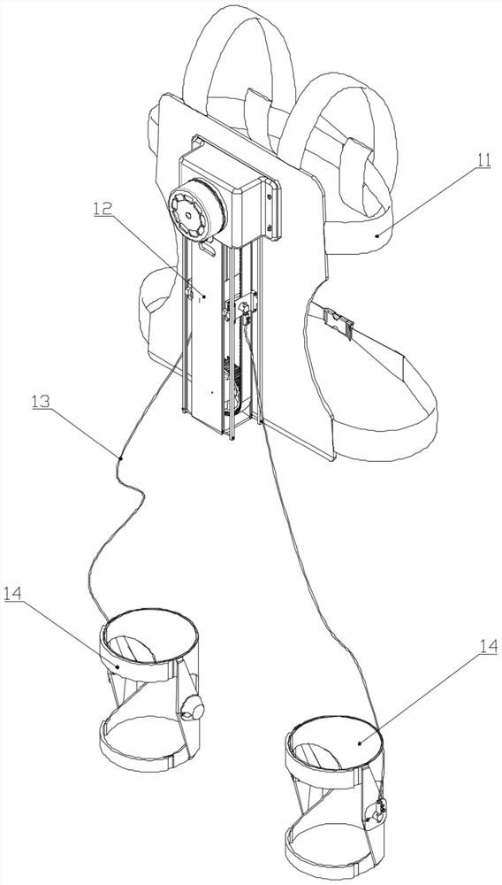 A single-motor flexible knee exoskeleton