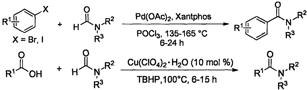 a fecl  <sub>3</sub> Catalytic synthesis of amides