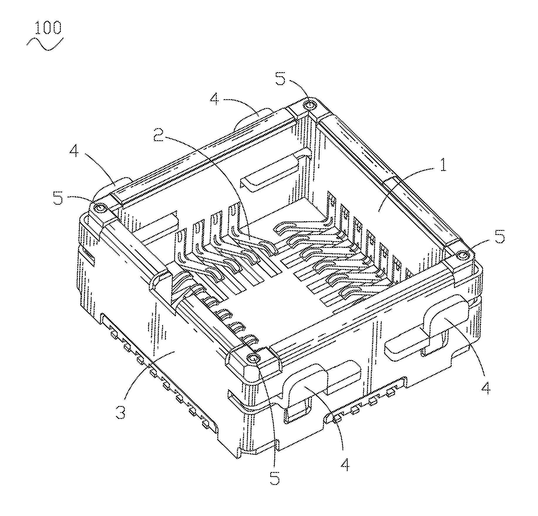 Lens module socket