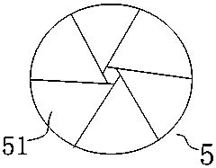 Filtering and flow dividing device