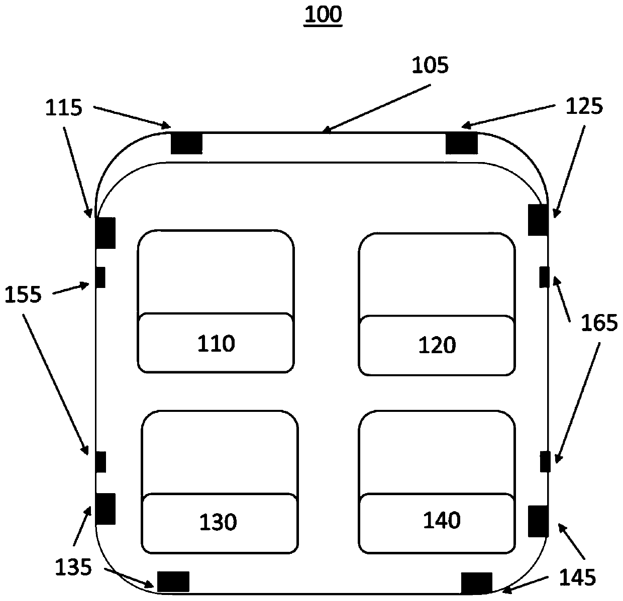 Method and apparatus for interior noise sensing for efficient noise and vibration performance