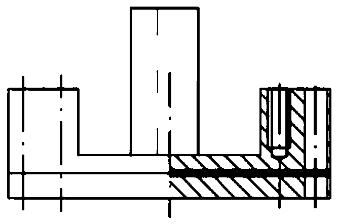 Mold structure of automobile sealing element