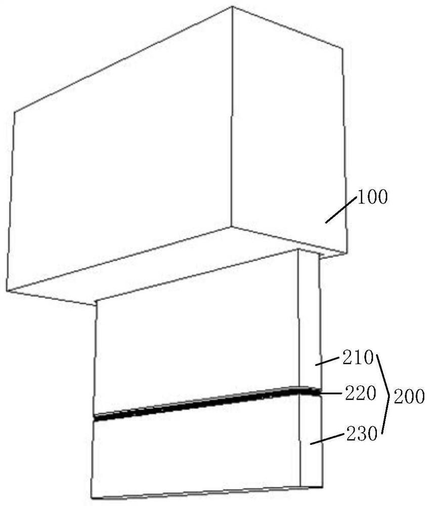 Smoke collecting device and range hood