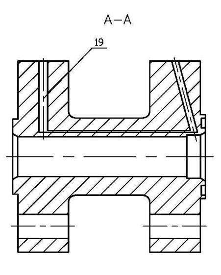 High-performance electrical isolation flange device resisting high temperature and high pressure