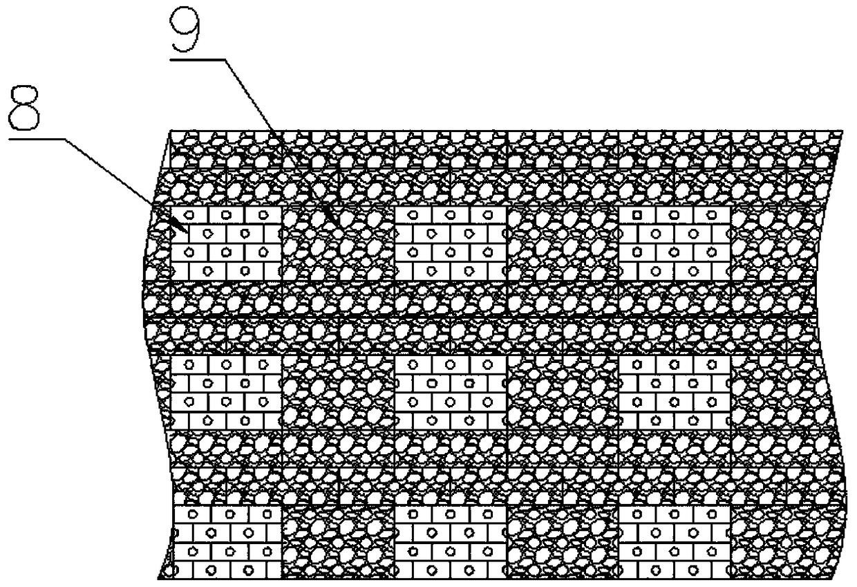 Inland-river ecological regulation groin system