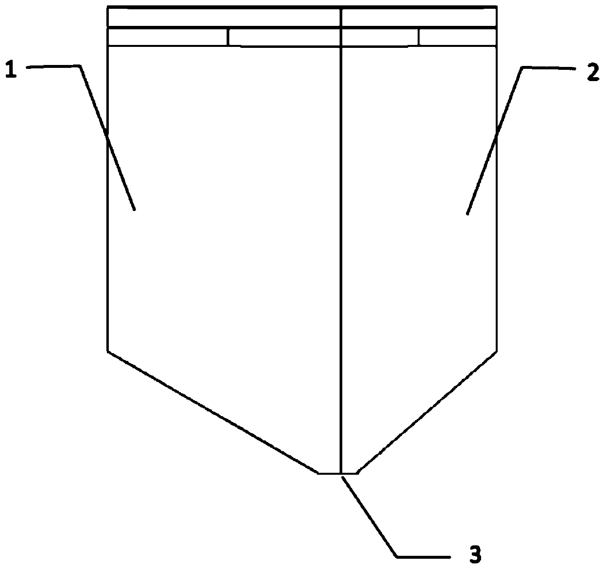 A flow-distributing and noise-reducing curved surface structure for multi-blade centrifugal fans