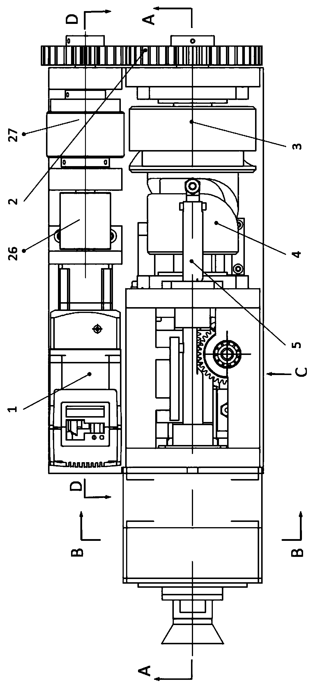 A device for continuously launching light and small targets