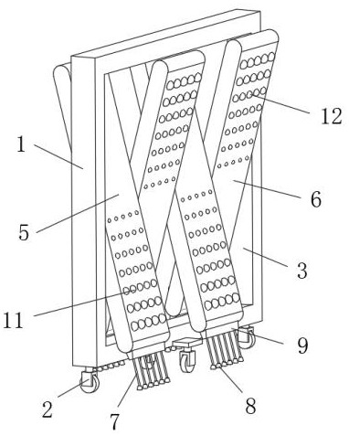 A mobile fence device for security