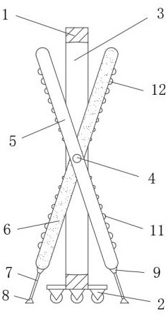 A mobile fence device for security