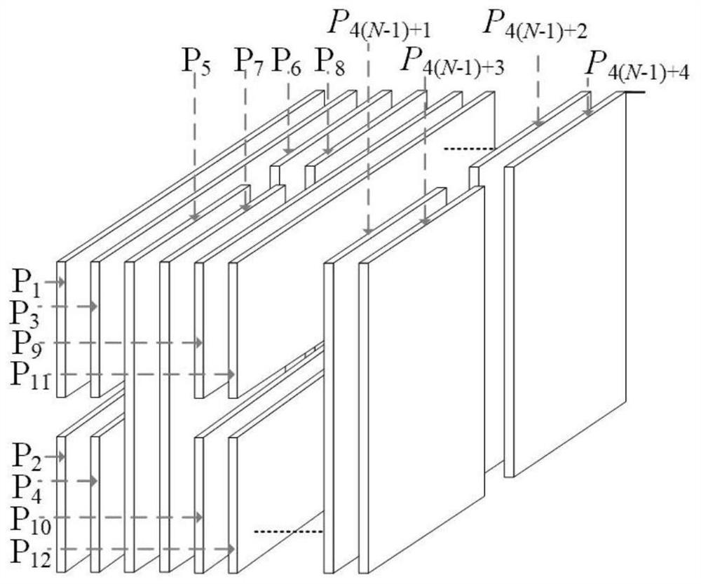 Multi-capacity energy transmission system with multi-constant-current output