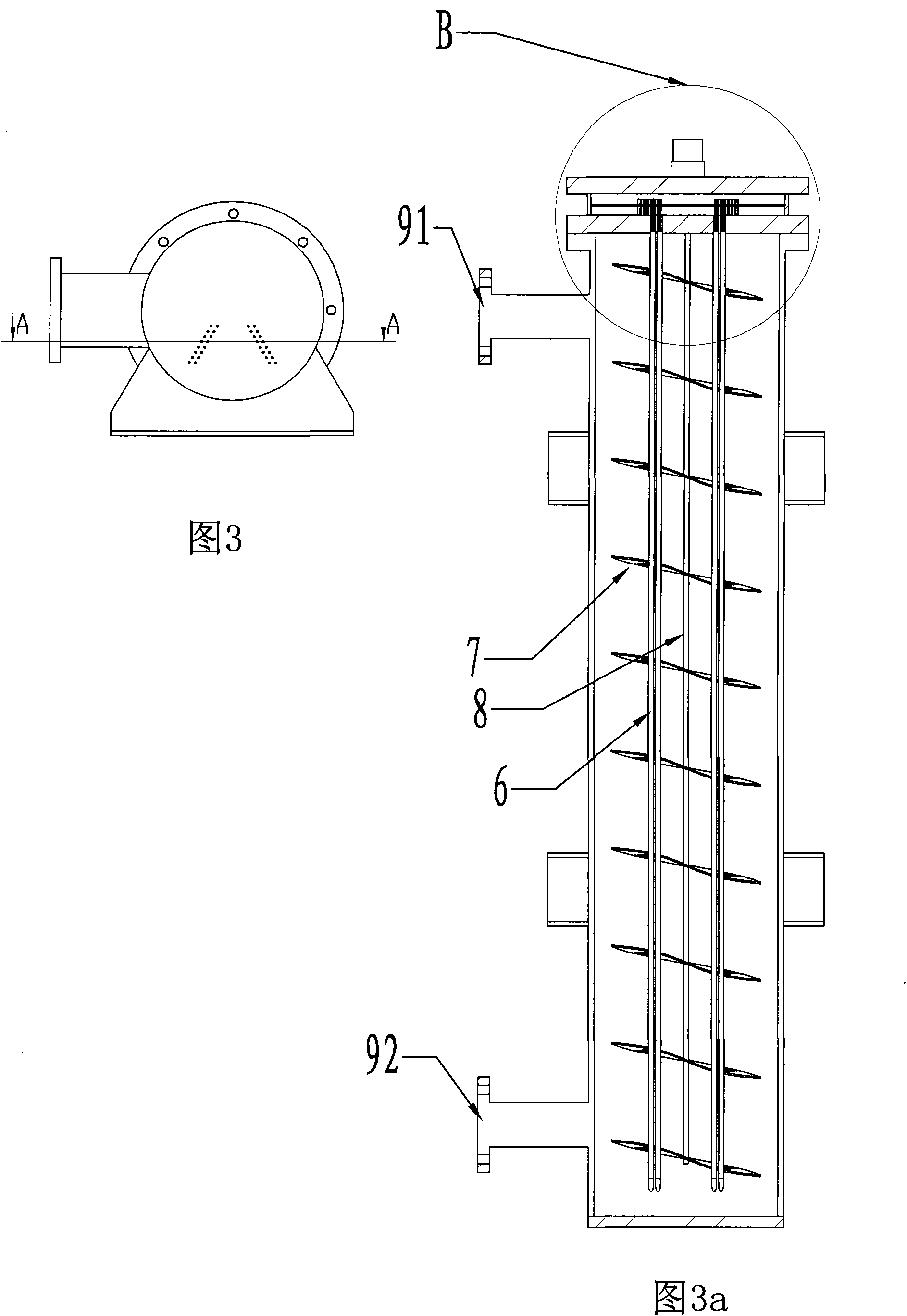 Shell and tube heat exchanger