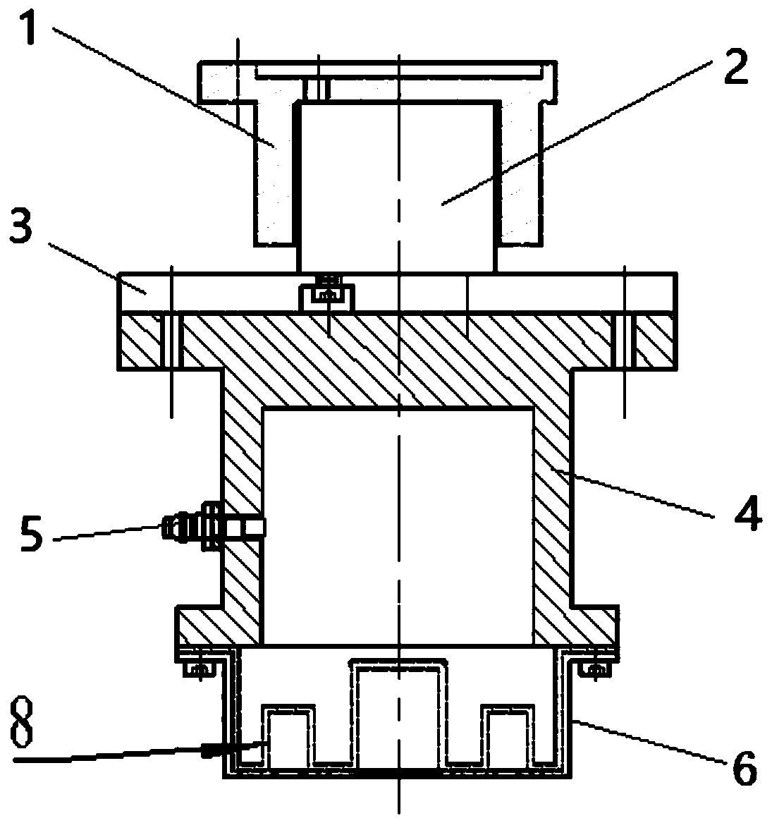 An airbag holder for non-destructive clamping of low-rigidity skeleton parts