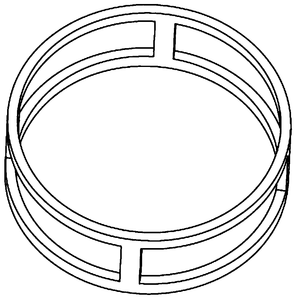 An airbag holder for non-destructive clamping of low-rigidity skeleton parts