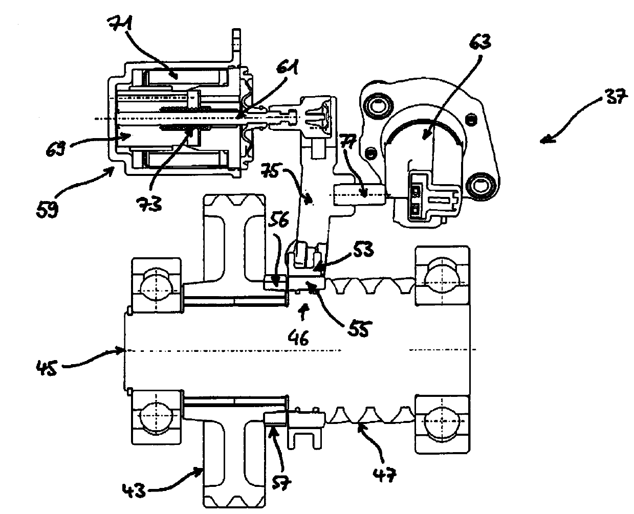 Positive-locking clutch