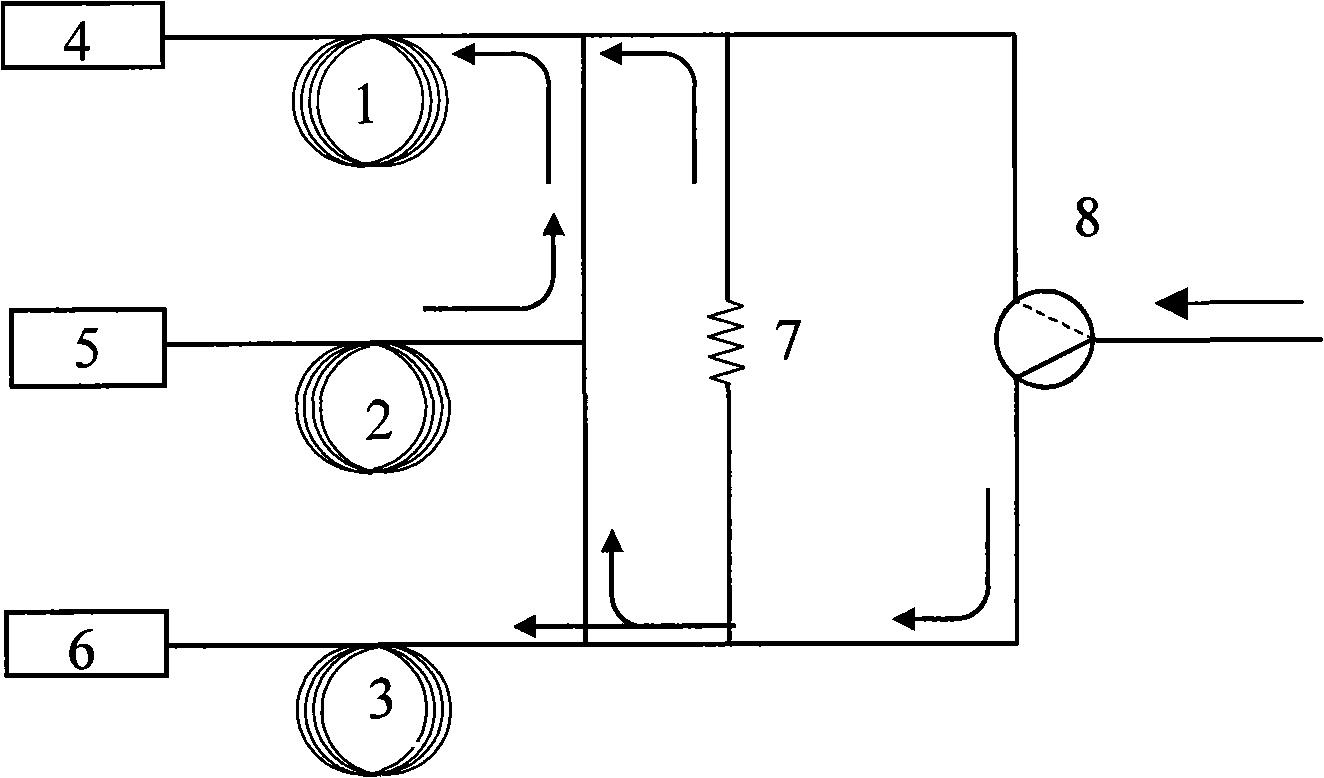 Method and instrument for quantitatively analyzing trace amount acetylene hydrocarbon in carbon four fractions